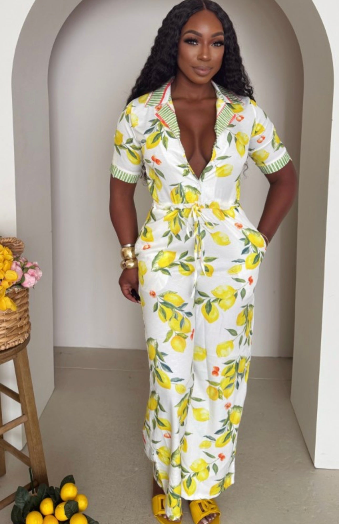 Citrus Bloom Cover/Jumpsuit