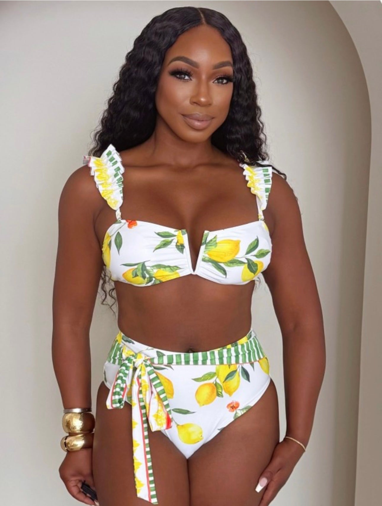 Citrus Bloom Bikini Set