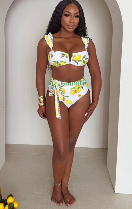 Citrus Bloom Bikini Set